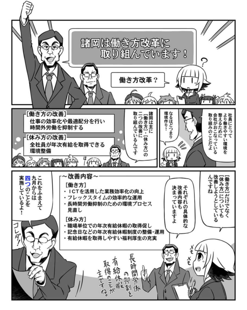 働き方改革漫画01
